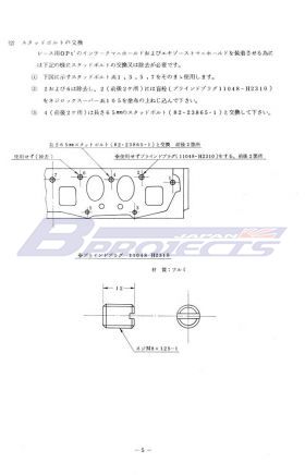 Sunny B310 Tuning Up Manual (Japanese text/B310/80 pages)